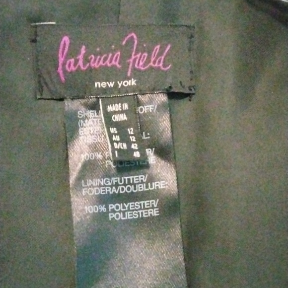 Patricia Field Black sequin blazer size 12 - Picture 2 of 7